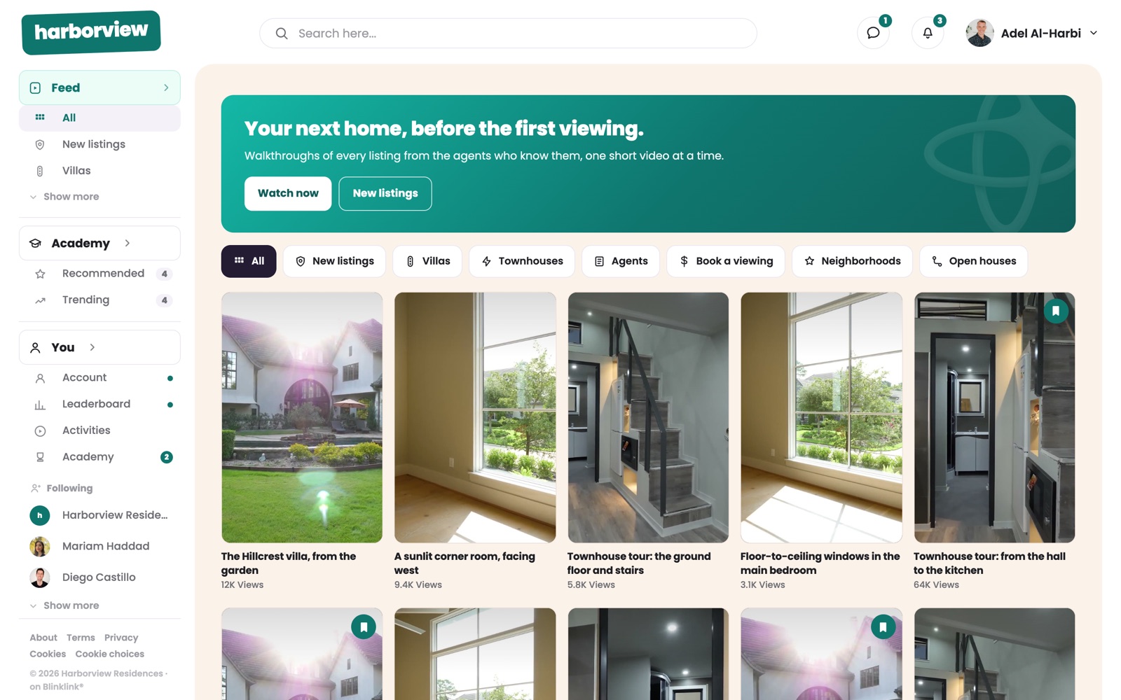 Harborview Residences: walkthroughs of every listing from the agents who know them